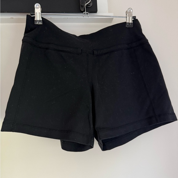 Lululemon Athletica Black High Waist Shorts - Picture 1 of 2
